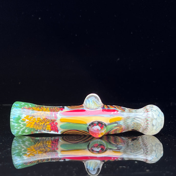 Glass Berry Cupcake Chillum Glass Pipe Glass Berry Cupcake   