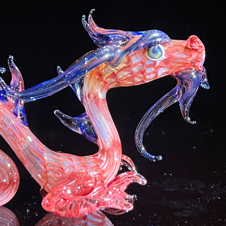 Mini Taoist Dragon Pipe Glass Pipe Fereyel Fiore Glass