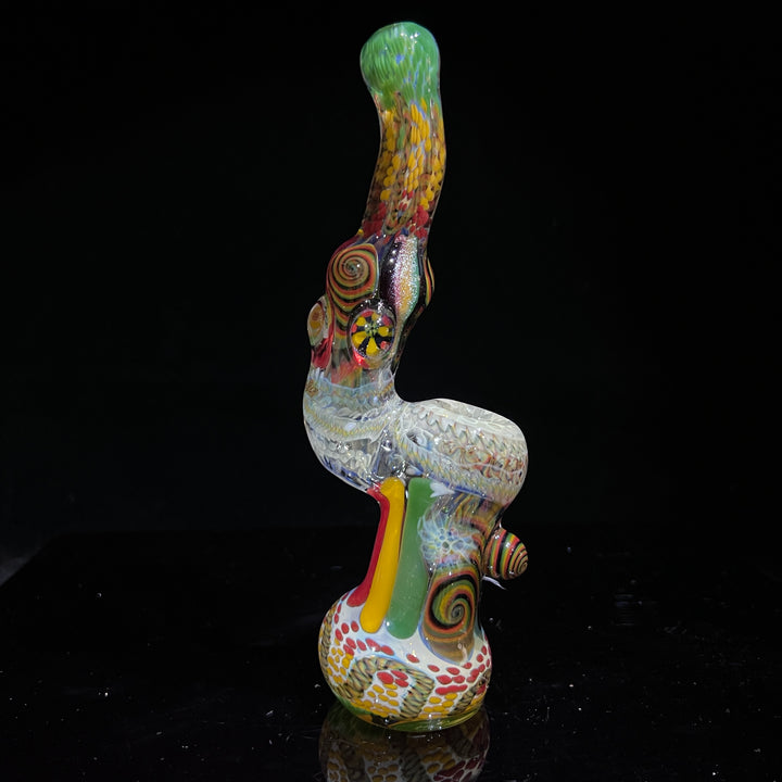 Glass Berry Cupcake Sherlock Bubbler Glass Pipe Glass Berry Cupcake   