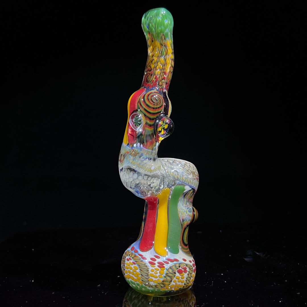 Glass Berry Cupcake Sherlock Bubbler Glass Pipe Glass Berry Cupcake   