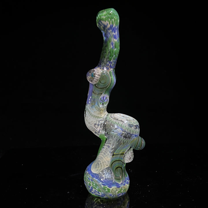 Glass Berry Cupcake Sherlock Bubbler Glass Pipe Glass Berry Cupcake   