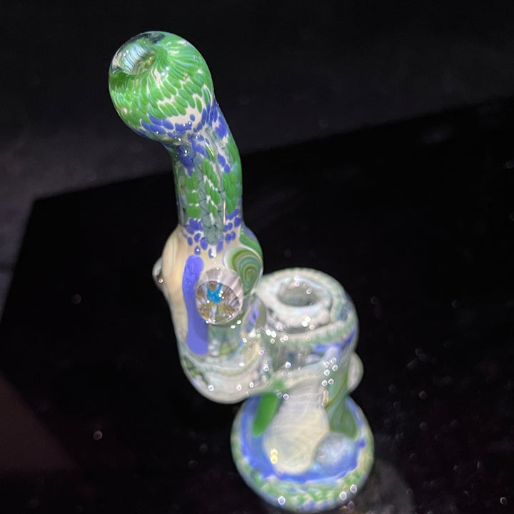 Glass Berry Cupcake Sherlock Bubbler Glass Pipe Glass Berry Cupcake   