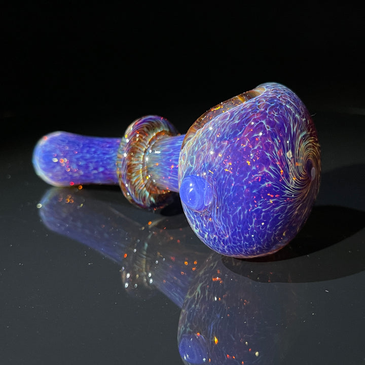 Thick Purple Pipe + Ryot HeadCase Combo Glass Pipe Chuck Glass