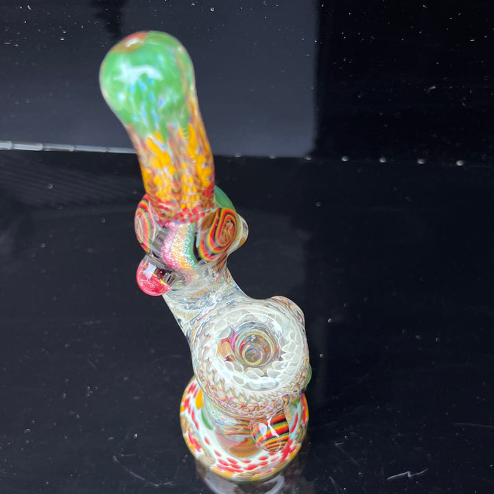 Glass Berry Cupcake Sherlock Bubbler Glass Pipe Glass Berry Cupcake   