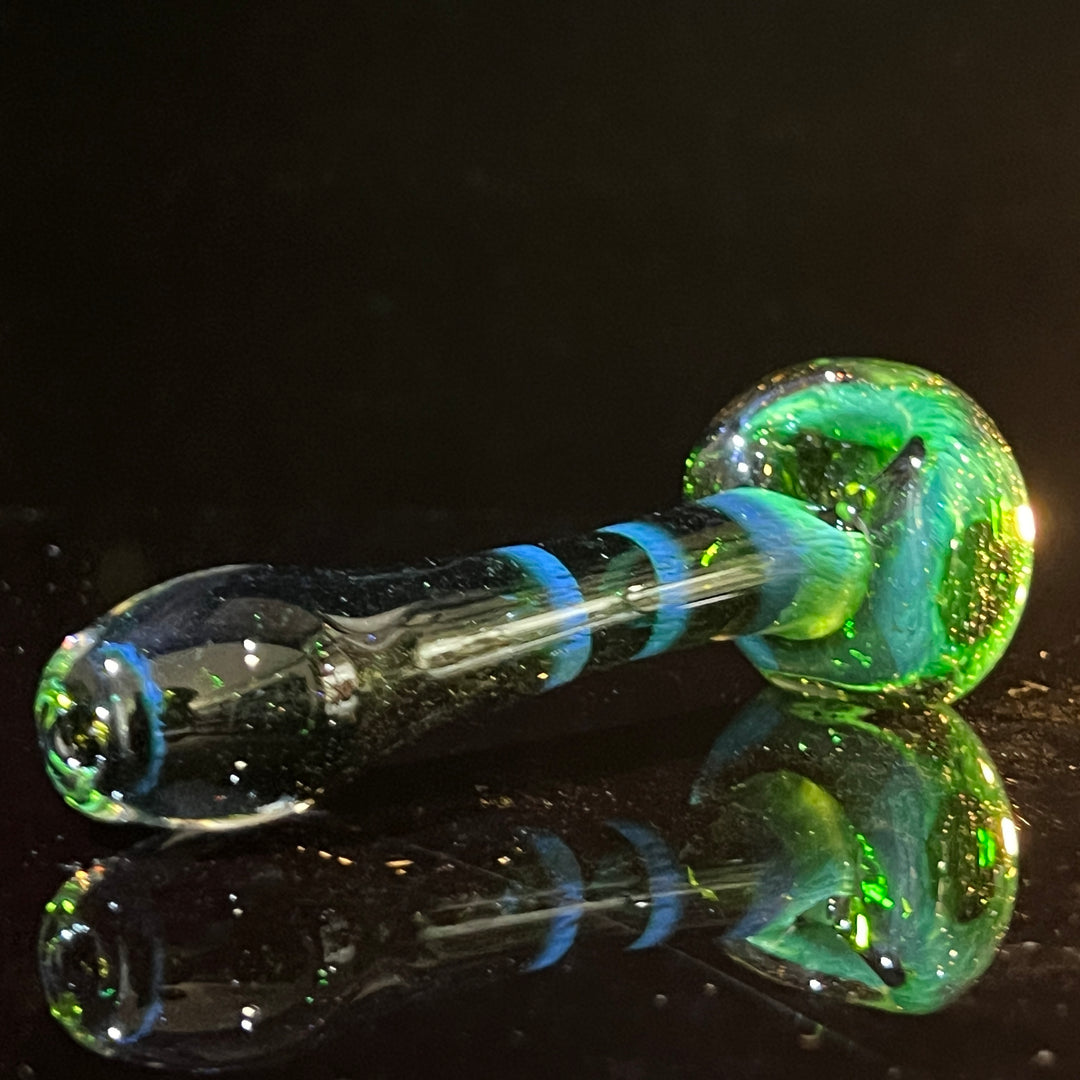 Experimental Jade Pipe Glass Pipe Beezy Glass   