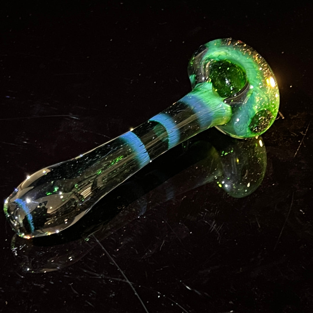 Experimental Jade Pipe Glass Pipe Beezy Glass   