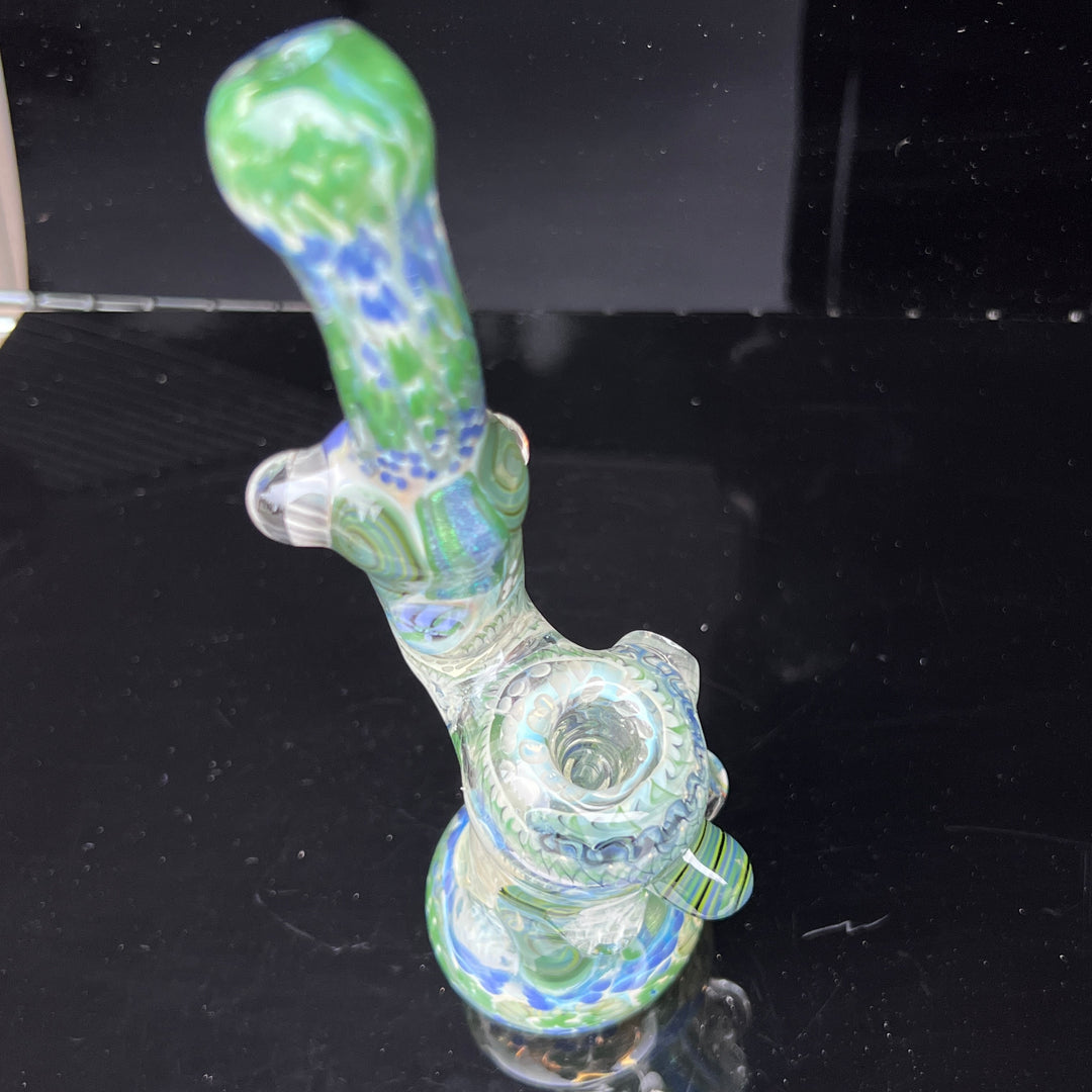 Glass Berry Cupcake Sherlock Bubbler Glass Pipe Glass Berry Cupcake   