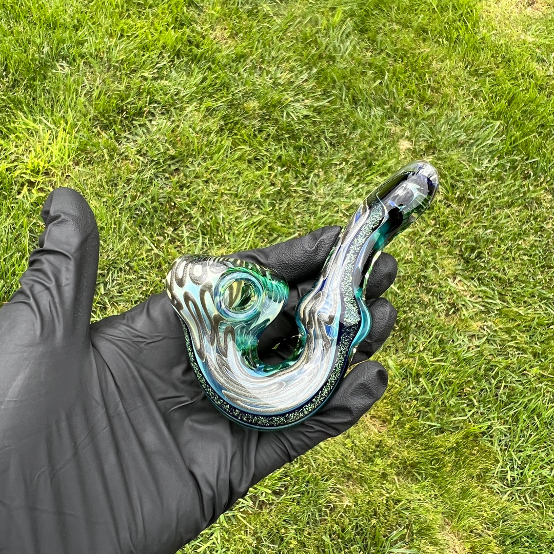 Inside Out Dichro Glass Sherlock Glass Pipe Jeff Cooper   