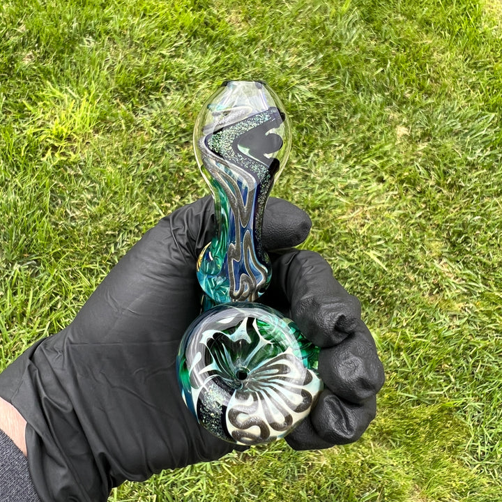 Inside Out Dichro Glass Sherlock Glass Pipe Jeff Cooper   