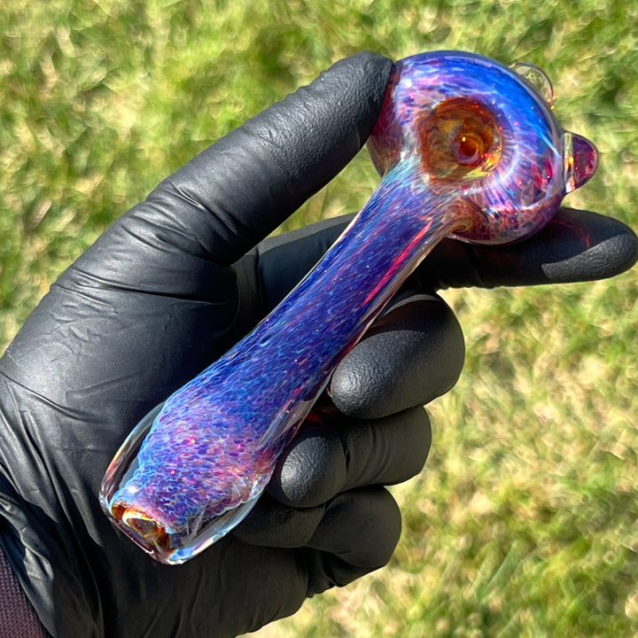 Purple Magic Pipe Glass Pipe Beezy Glass   