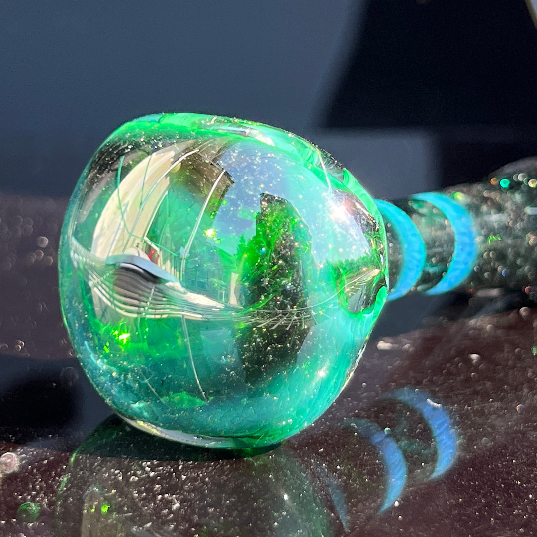 Experimental Jade Pipe Glass Pipe Beezy Glass   