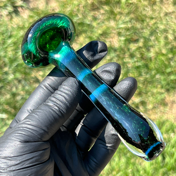 Experimental Jade Pipe Glass Pipe Beezy Glass   