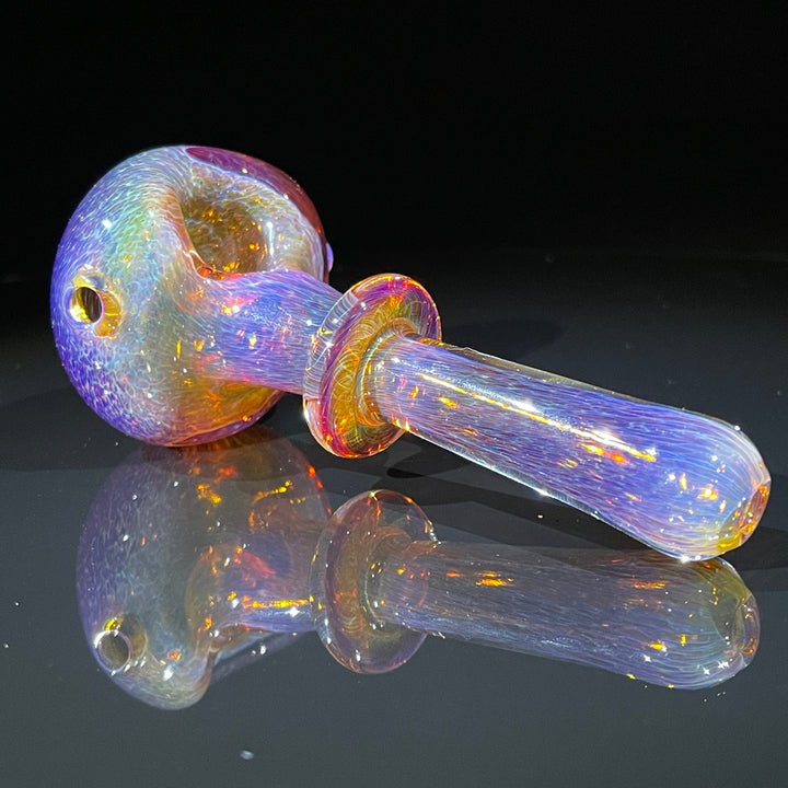 Thick Purple Pipe Glass Pipe Chuck Glass