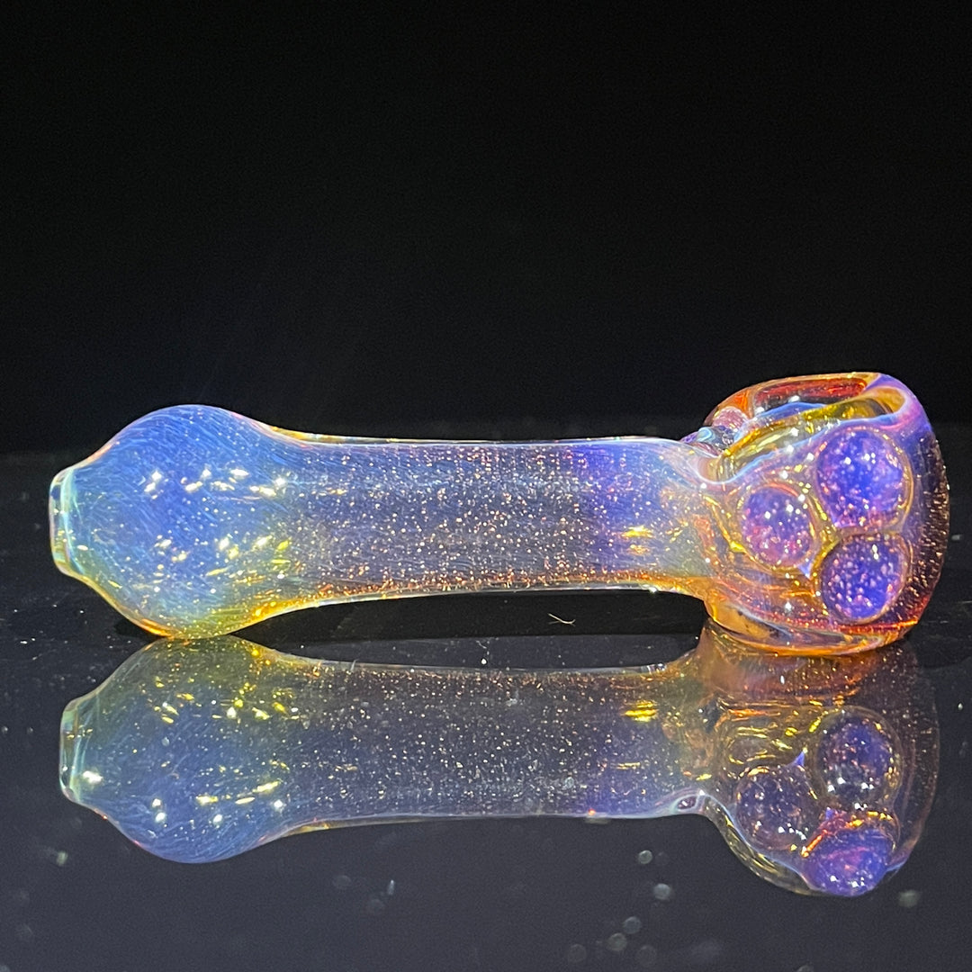 Frit Pocket Spoon Glass Pipe T-Bag Glass   