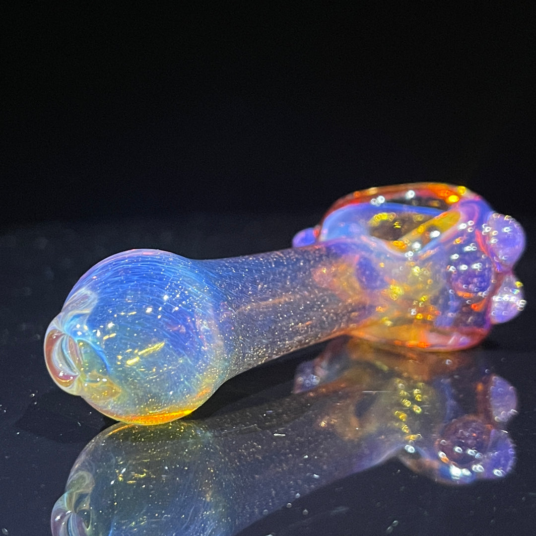 Frit Pocket Spoon Glass Pipe T-Bag Glass   