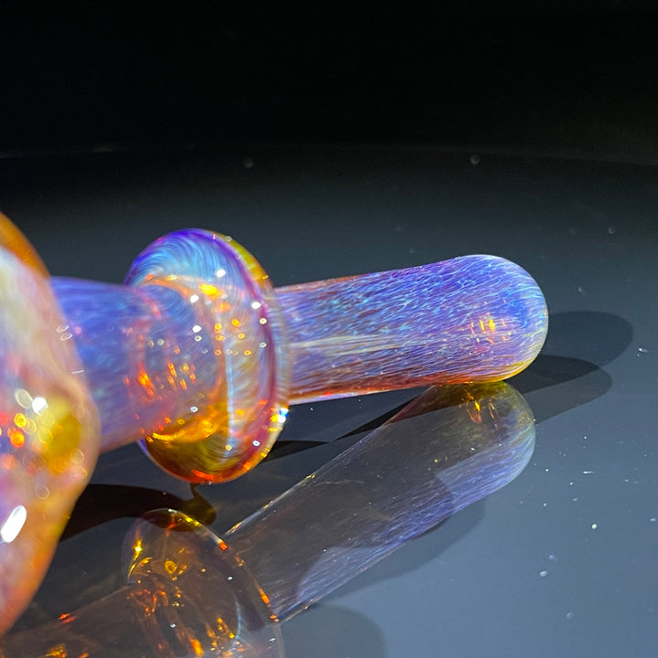 Thick Purple Pipe Glass Pipe Chuck Glass