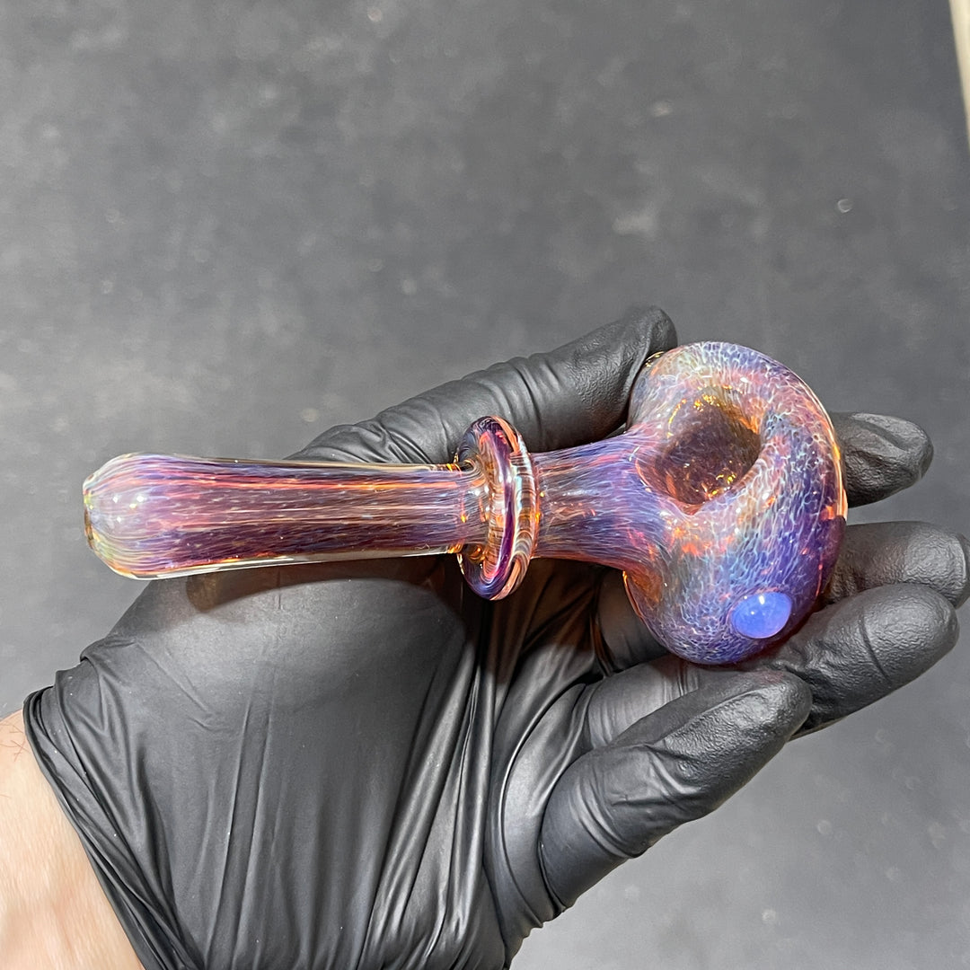 Thick Purple Pipe Glass Pipe Chuck Glass