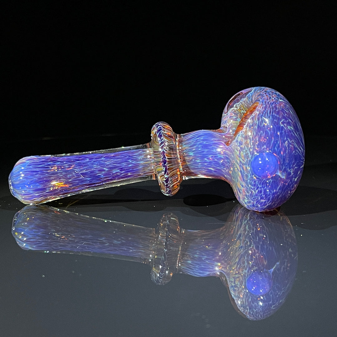 Thick Purple Pipe Glass Pipe Chuck Glass