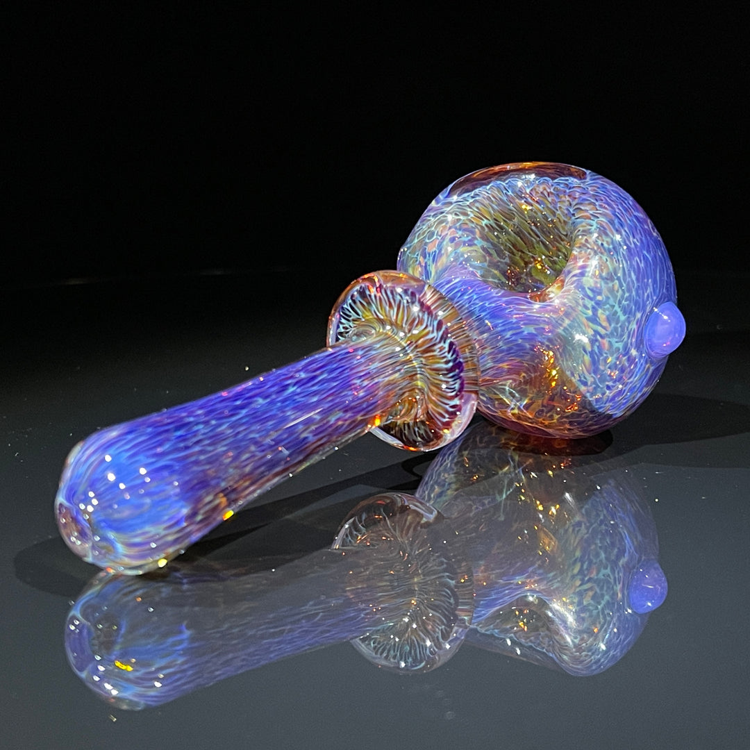 Thick Purple Pipe Glass Pipe Chuck Glass