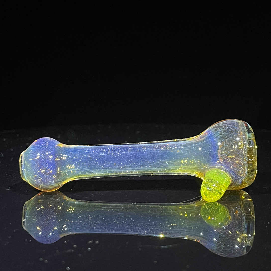 Frit Pocket Chillum Glass Pipe T-Bag Glass   