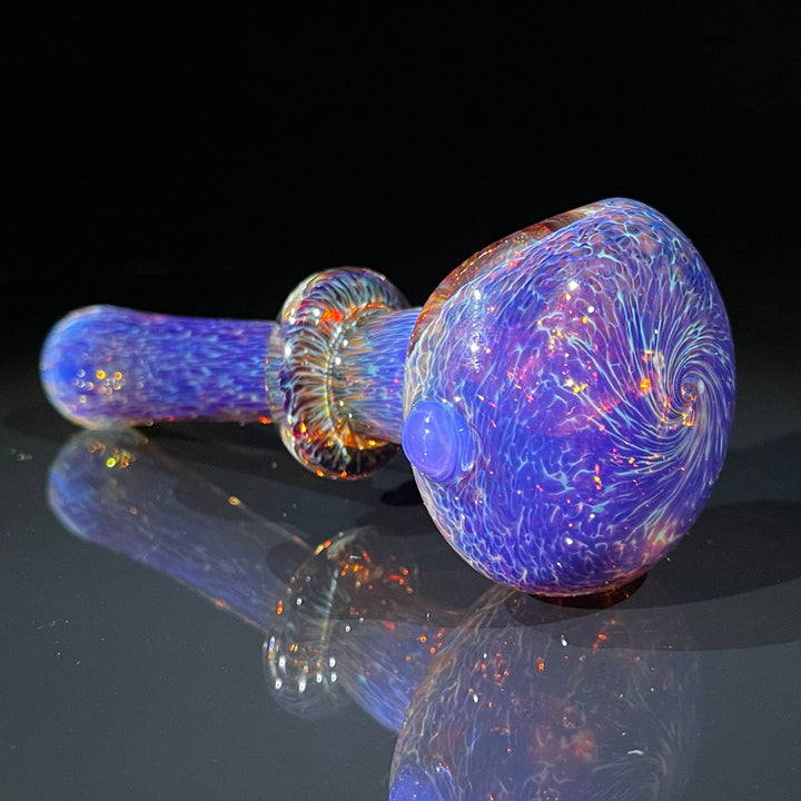 Thick Purple Pipe Glass Pipe Chuck Glass