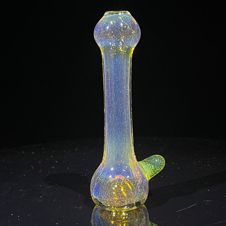 Frit Pocket Chillum Glass Pipe T-Bag Glass   