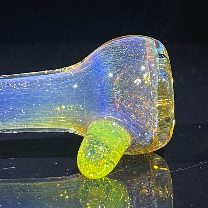 Frit Pocket Chillum Glass Pipe T-Bag Glass   