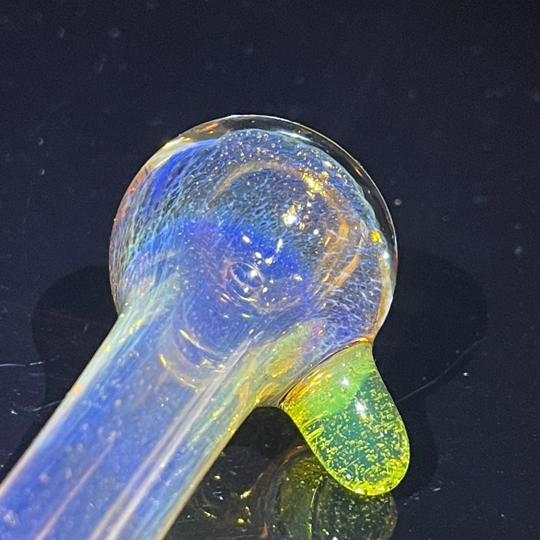 Frit Pocket Chillum Glass Pipe T-Bag Glass   