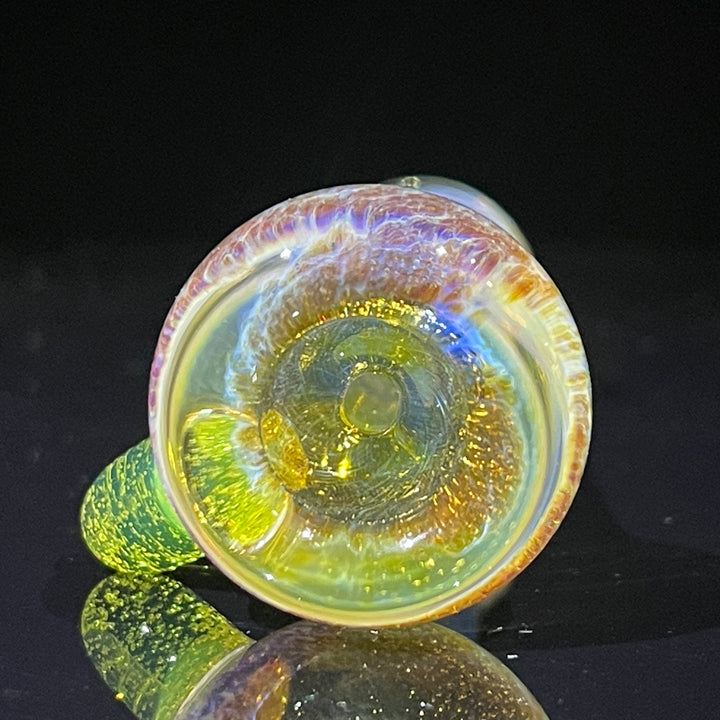 Frit Pocket Chillum Glass Pipe T-Bag Glass   