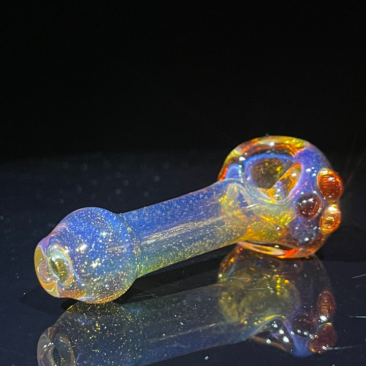 Frit Pocket Spoon Glass Pipe T-Bag Glass   