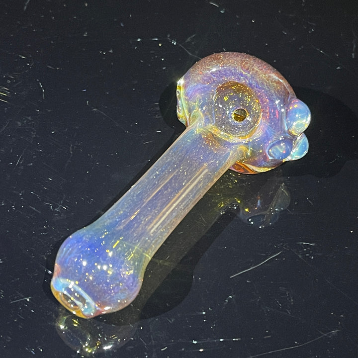 Frit Pocket Spoon Glass Pipe T-Bag Glass   