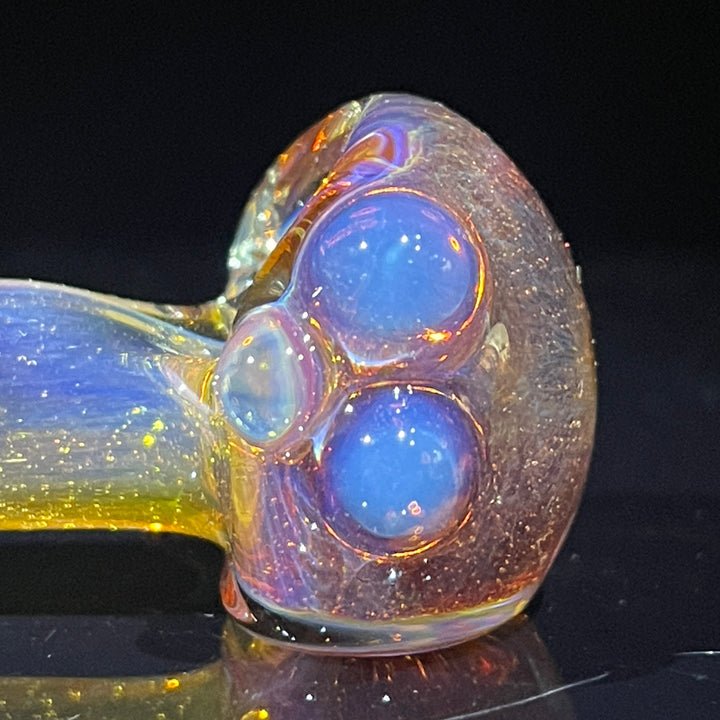 Frit Pocket Spoon Glass Pipe T-Bag Glass   