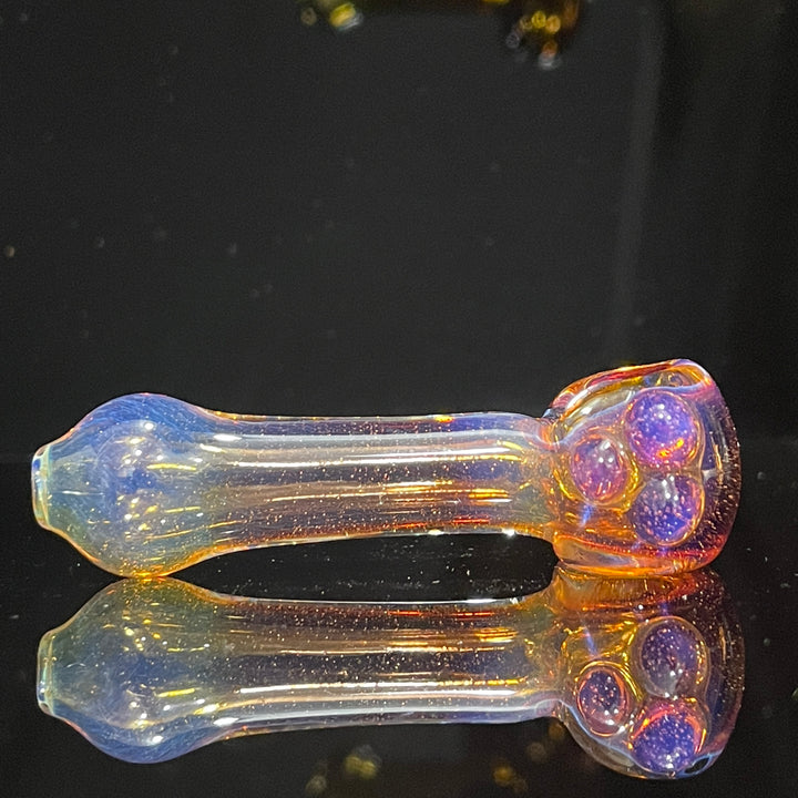 Frit Pocket Spoon Glass Pipe T-Bag Glass   