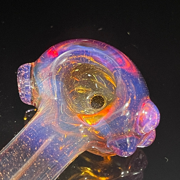 Frit Pocket Spoon Glass Pipe T-Bag Glass   