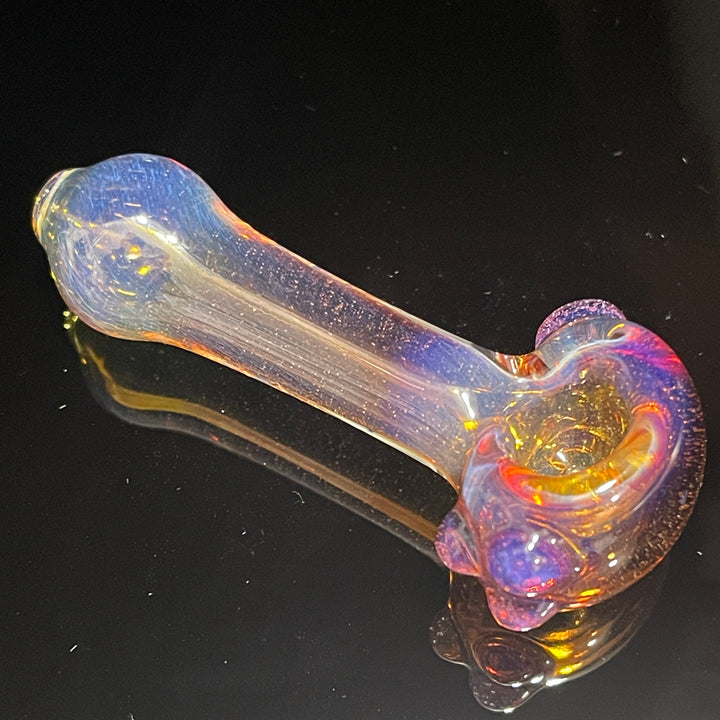 Frit Pocket Spoon Glass Pipe T-Bag Glass   