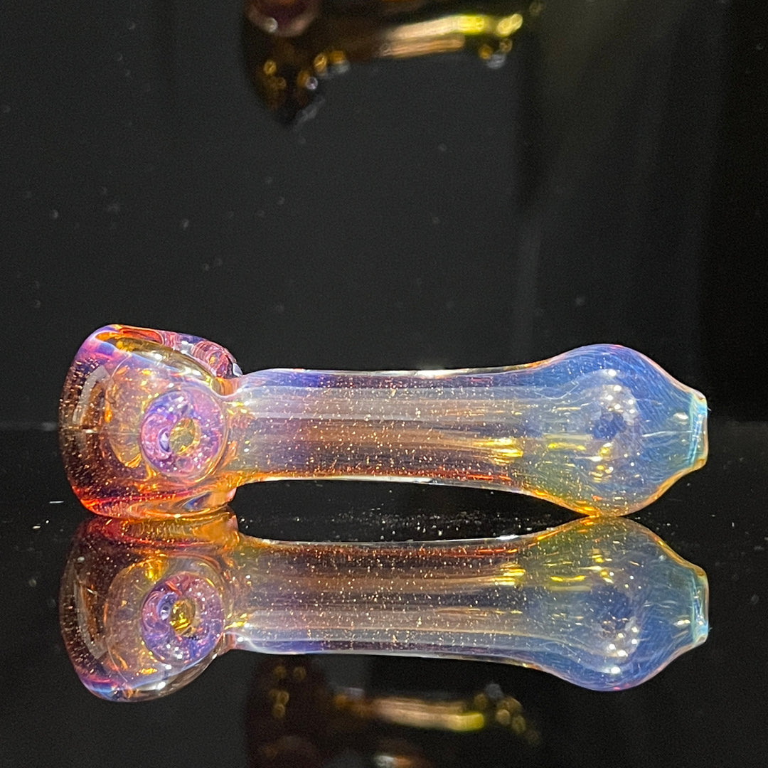 Frit Pocket Spoon Glass Pipe T-Bag Glass   