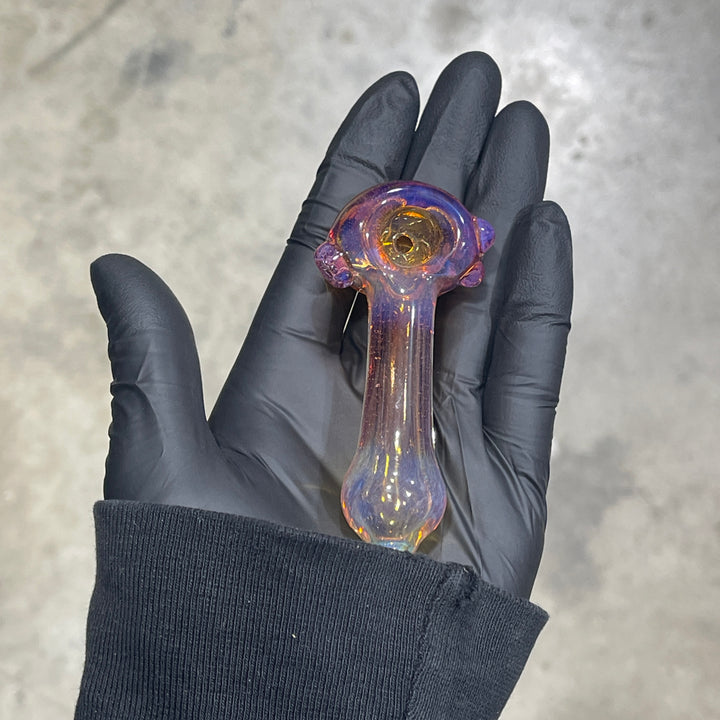 Frit Pocket Spoon Glass Pipe T-Bag Glass   