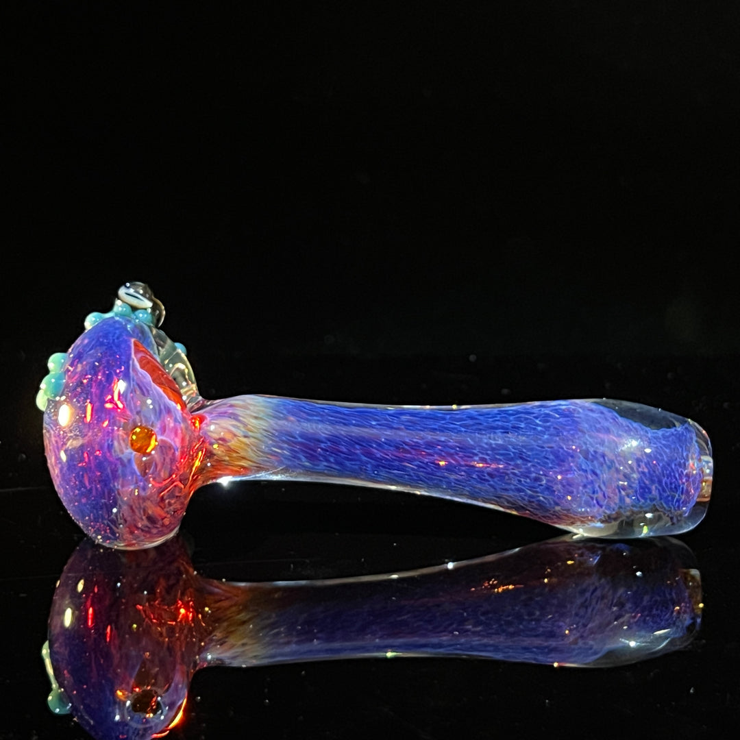 Purple Magic Frog Spoon Glass Pipe Beezy Glass   