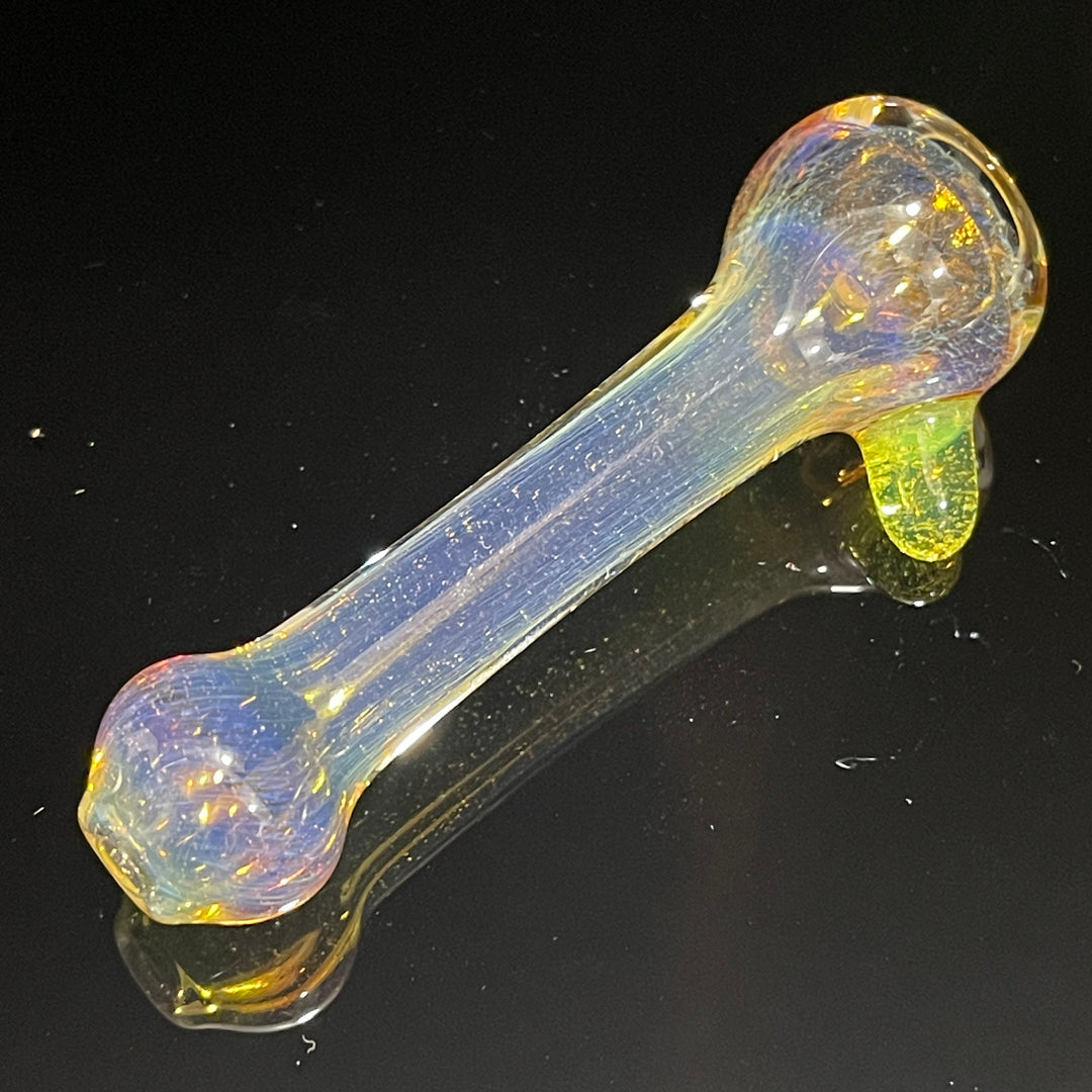 Frit Pocket Chillum Glass Pipe T-Bag Glass   