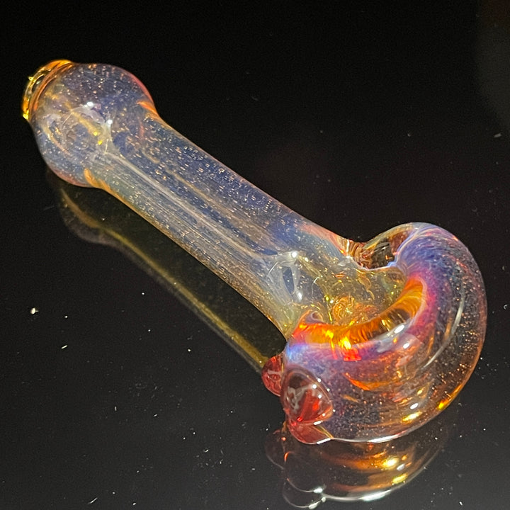 Frit Pocket Spoon Glass Pipe T-Bag Glass   