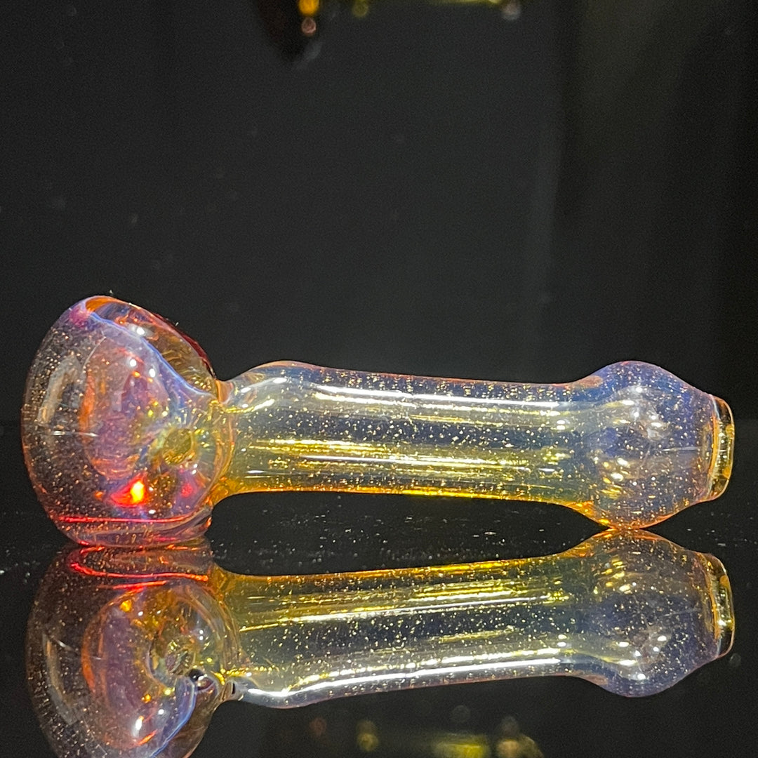 Frit Pocket Spoon Glass Pipe T-Bag Glass   