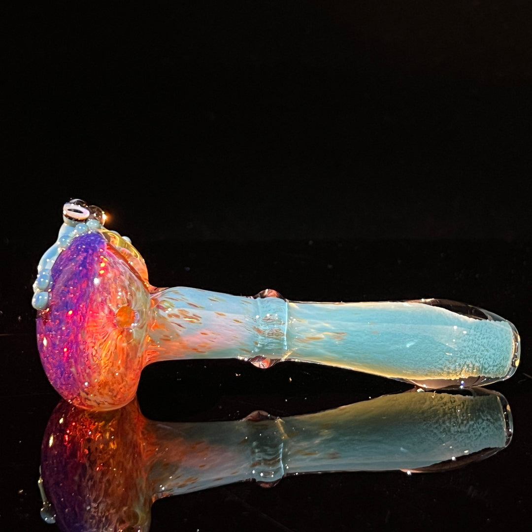 Frozen Explosion Frog Spoon Glass Pipe Beezy Glass   