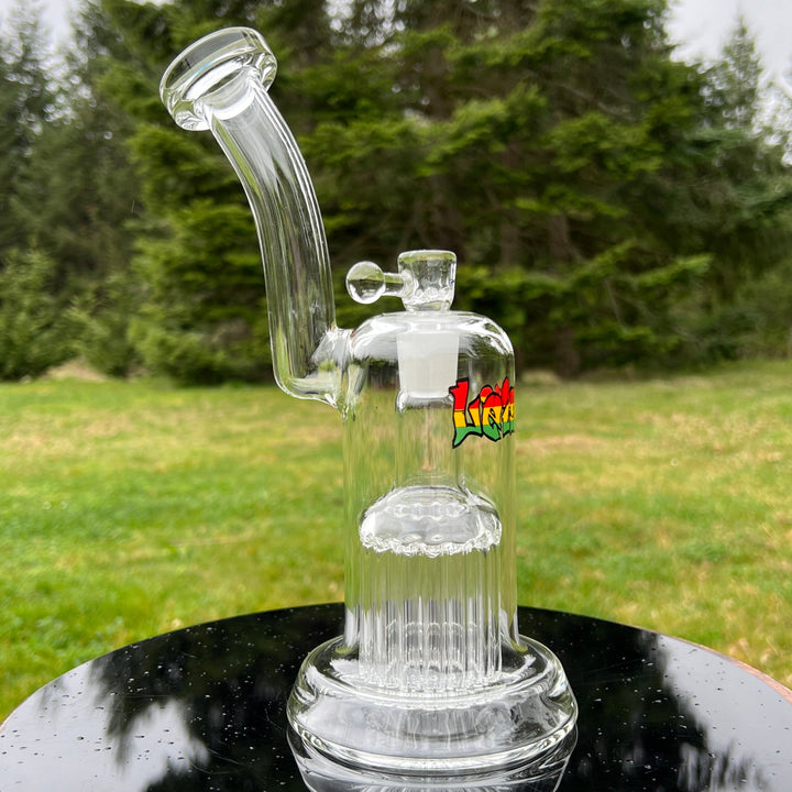 16 Arm Bubbler Glass Pipe Leisure Glass   