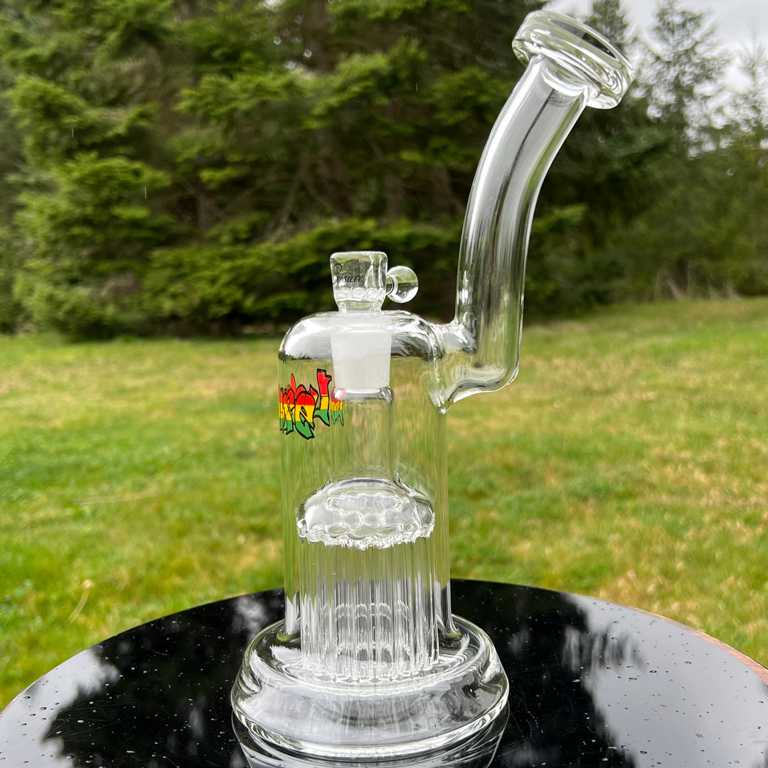 16 Arm Bubbler Glass Pipe Leisure Glass   