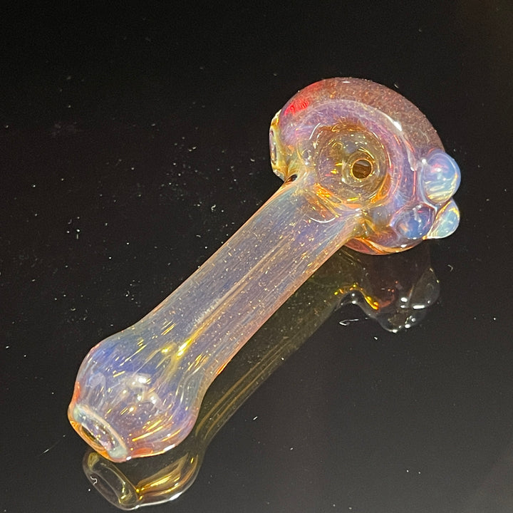 Frit Pocket Spoon Glass Pipe T-Bag Glass   