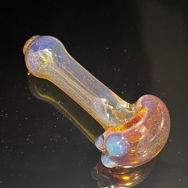 Frit Pocket Spoon Glass Pipe T-Bag Glass   