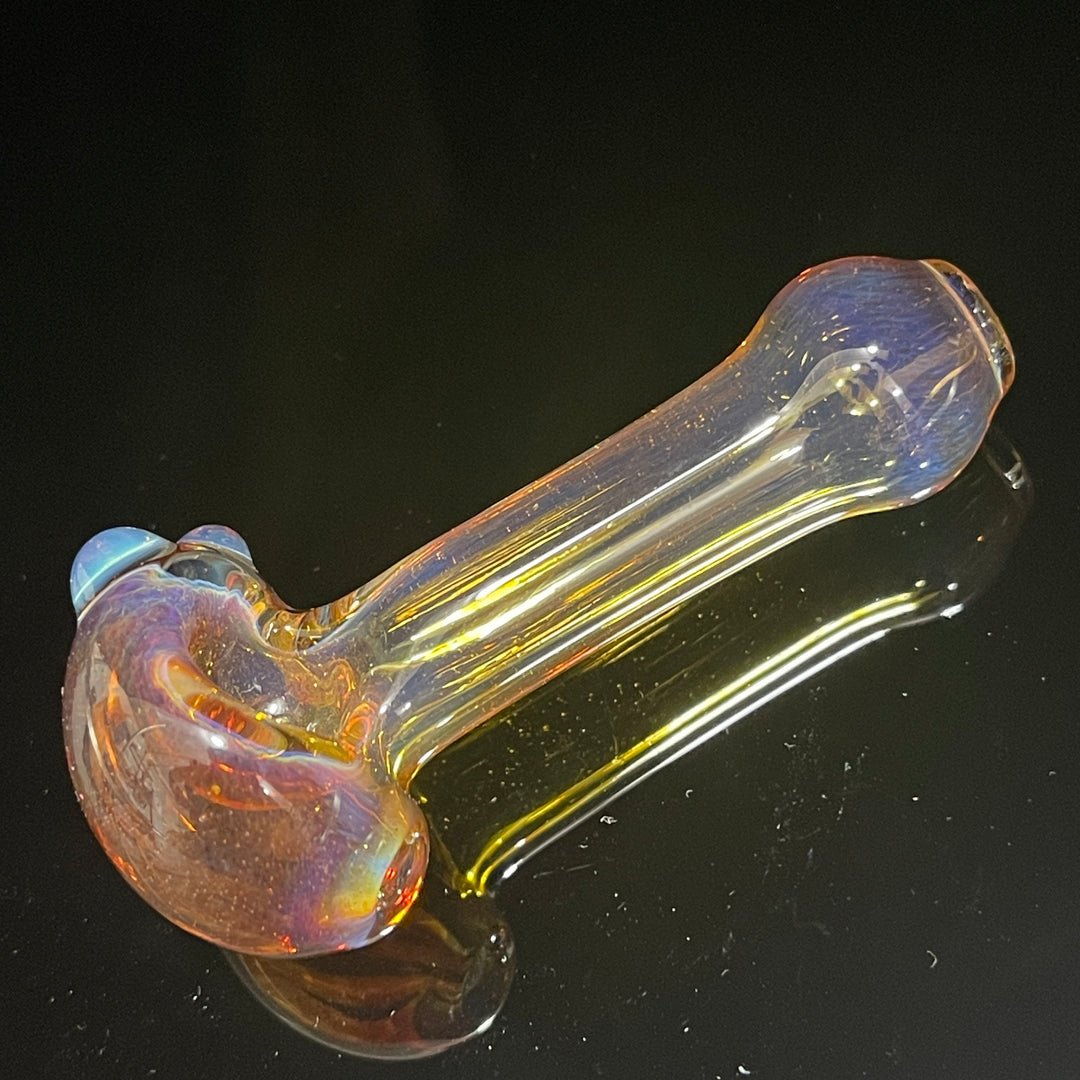 Frit Pocket Spoon Glass Pipe T-Bag Glass   