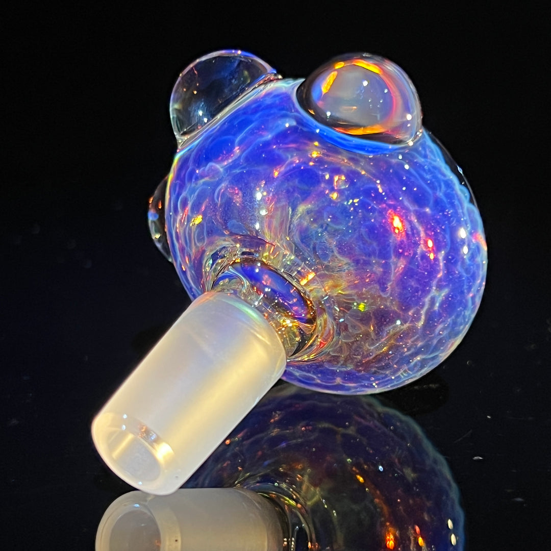 14mm Purple Nebula Pull Slide Accessory Tako Glass   