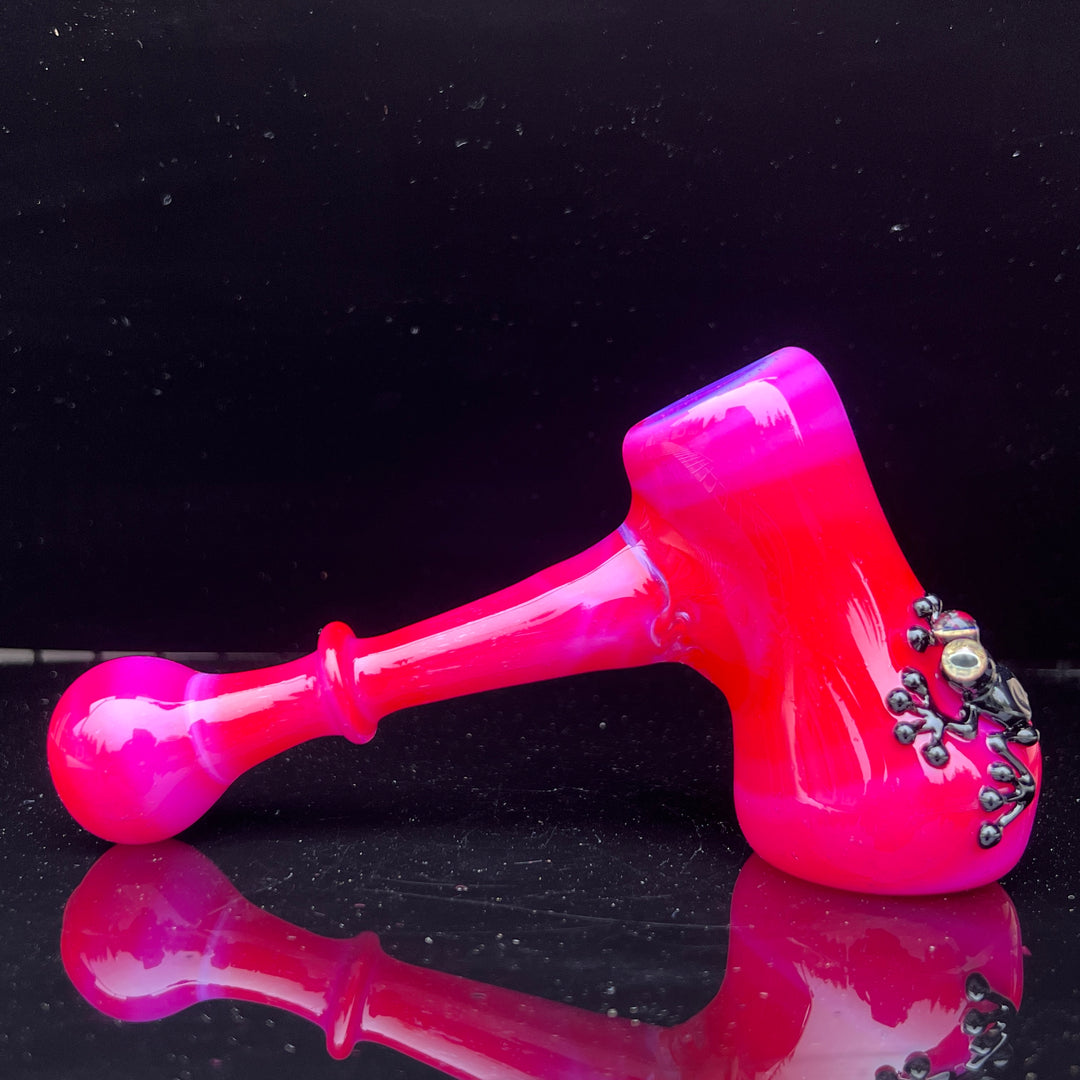 Pink Frog Hammer  Beezy Glass   