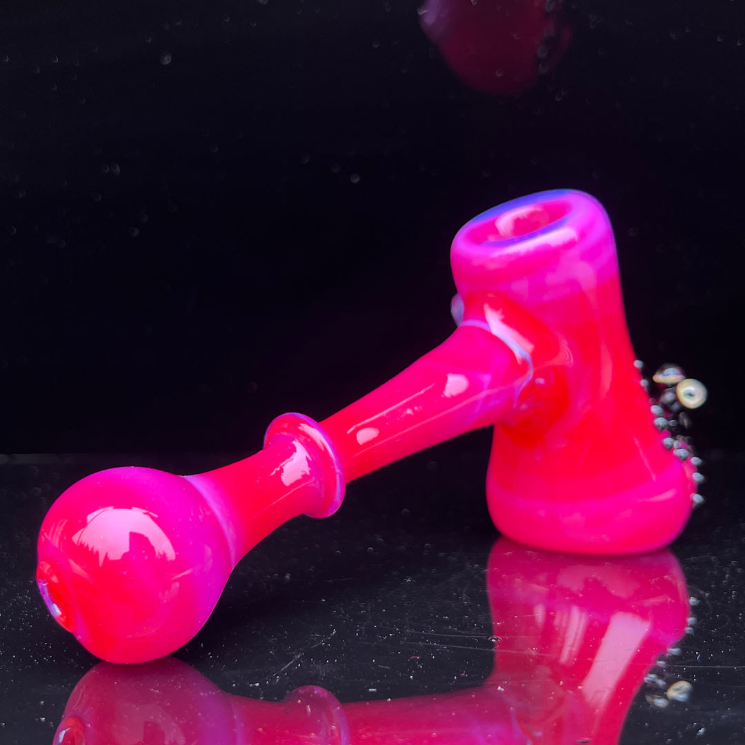 Pink Frog Hammer  Beezy Glass   